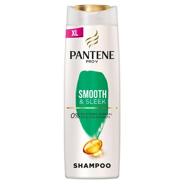 Pantene Pro-V Smooth &amp;amp; Sleek Shampoo, For Dull &amp;amp; Frizzy Hair, 500ML
