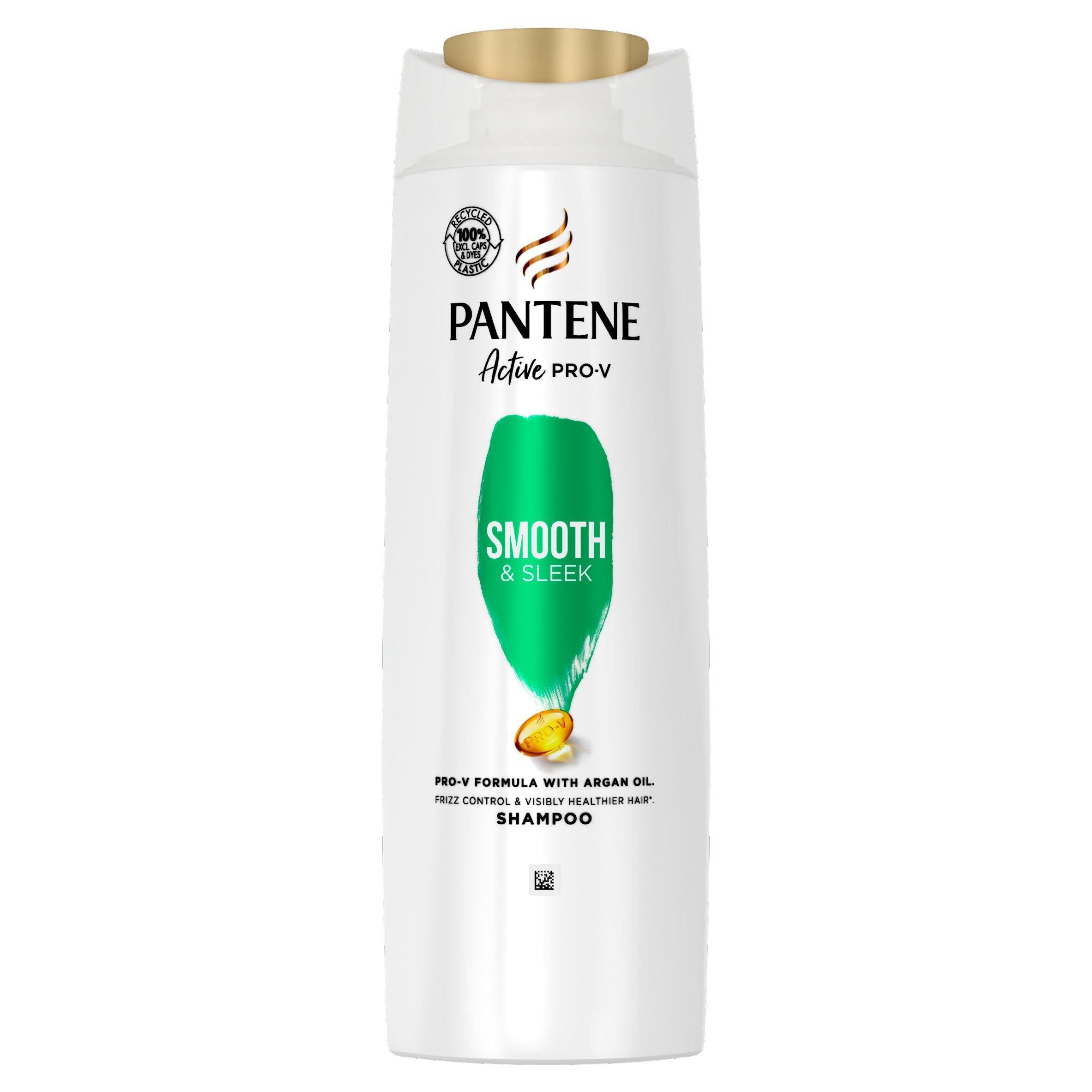 Pantene Pro-V Smooth &amp;amp; Sleek Shampoo for Dull &amp;amp; Frizzy Hair 500ml