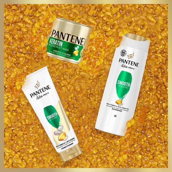 Pantene Smooth &amp;amp; Silky Hair Conditioner 350Ml