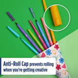 Paper Mate Flair 0.7mm Dual Brush Felt Tip Pens   8 per pack