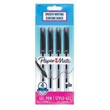Paper Mate Jiffy Gel Pouch Black   4 per pack