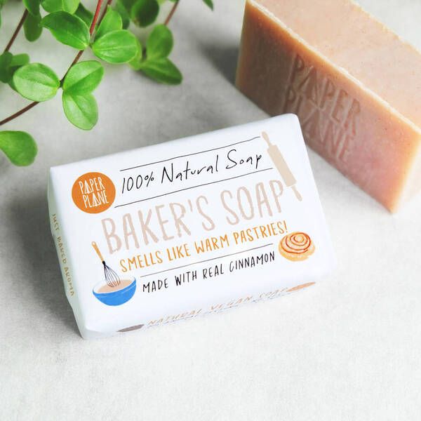 Paper Plane Bakers Soap Bar 95g
