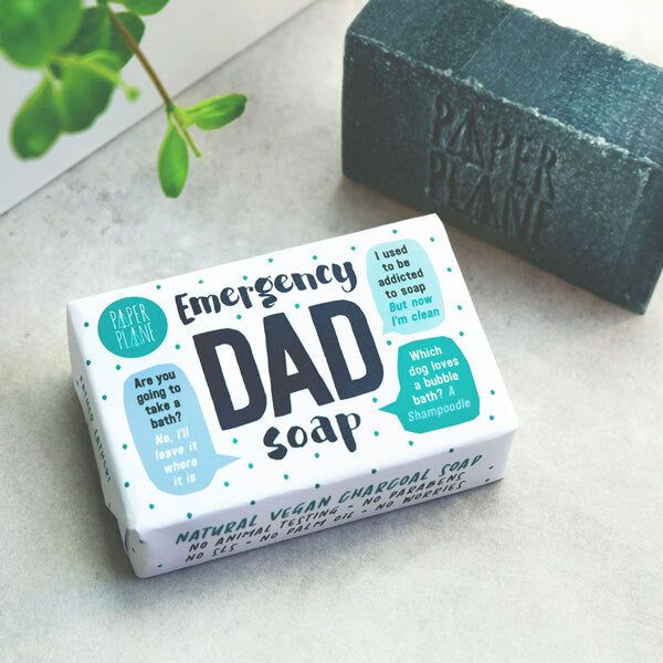 Paper Plane Emergency Dad Soap Bar 95g