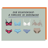 Paper Plane Underwear Timeline Truths Card