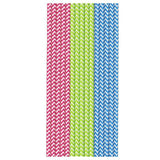 Party Recyclable Paper Straws   50 per pack