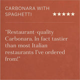 Pasta Evangelists Carbonara Spaghetti Dinner for 2 Kit