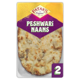 Patak's Peshwari Naan Breads   2 per pack