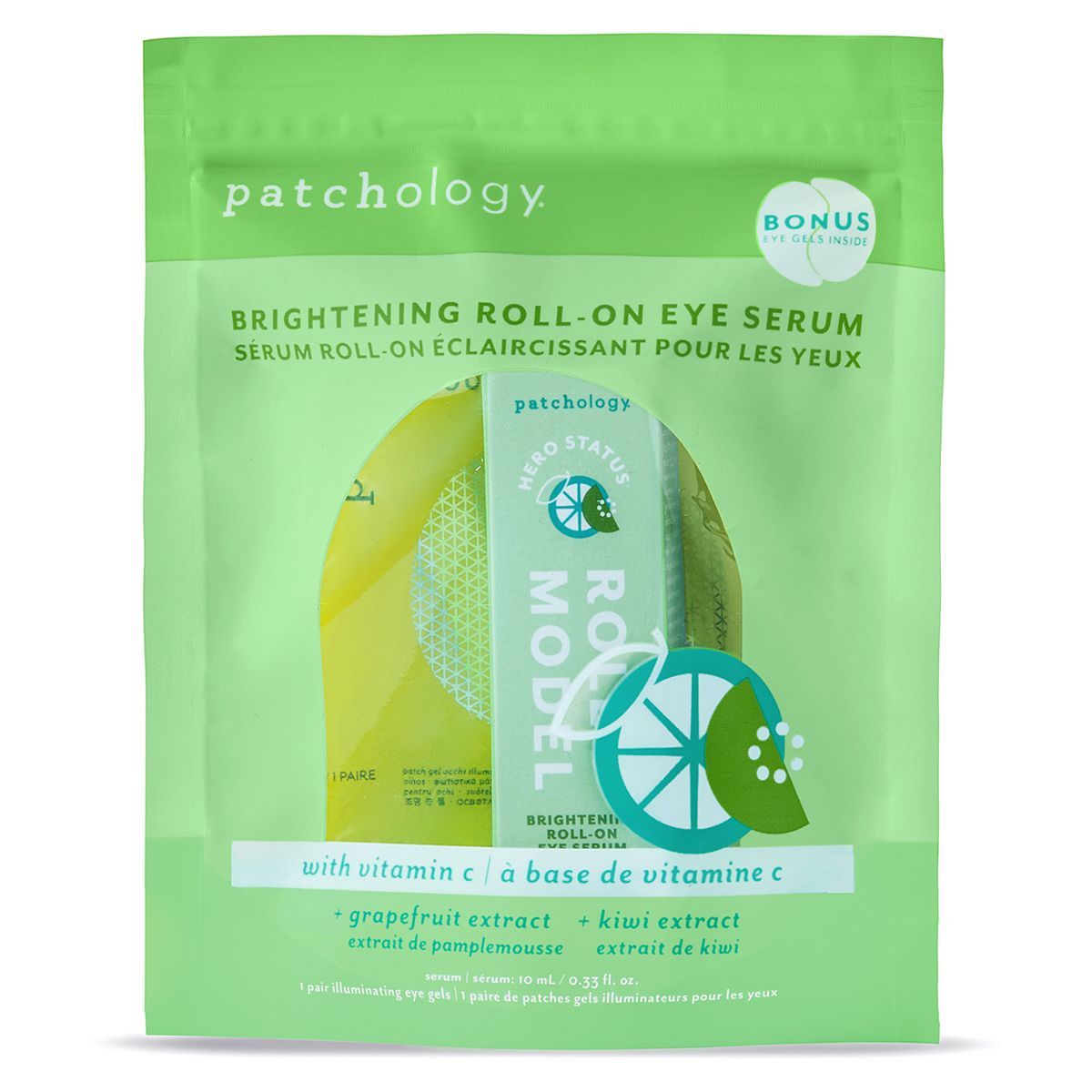 Patchology Roll Model Brightening Roll-On Eye Serum &amp;amp; Eye Gel