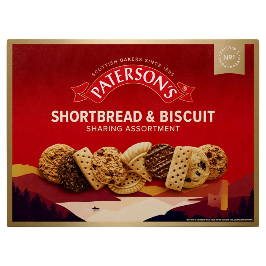 Paterson's Delicious Shortbread &amp;amp; Biscuit Assortment