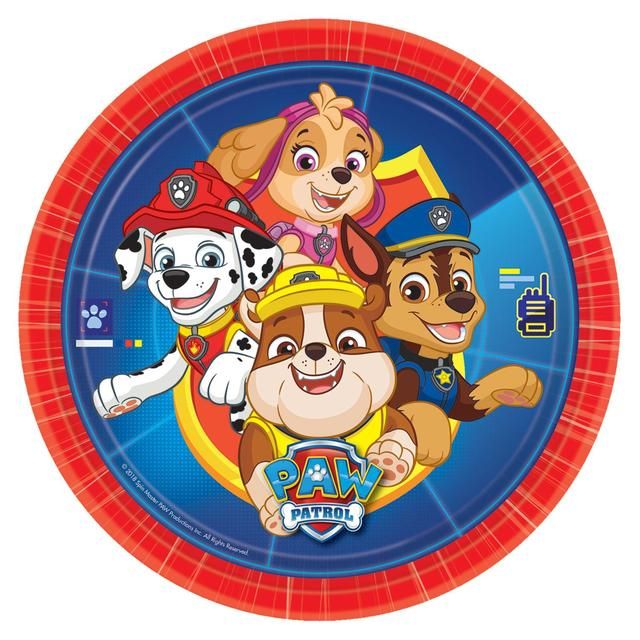 Paw Patrol 8 Cups 8 Plates &amp;amp; 16 Napkins