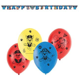 Paw Patrol Balloons &amp;amp; Banner Decoration Kit