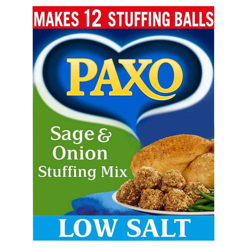 Paxo Sage &amp;amp; Onion Low Salt Stuffing Mix