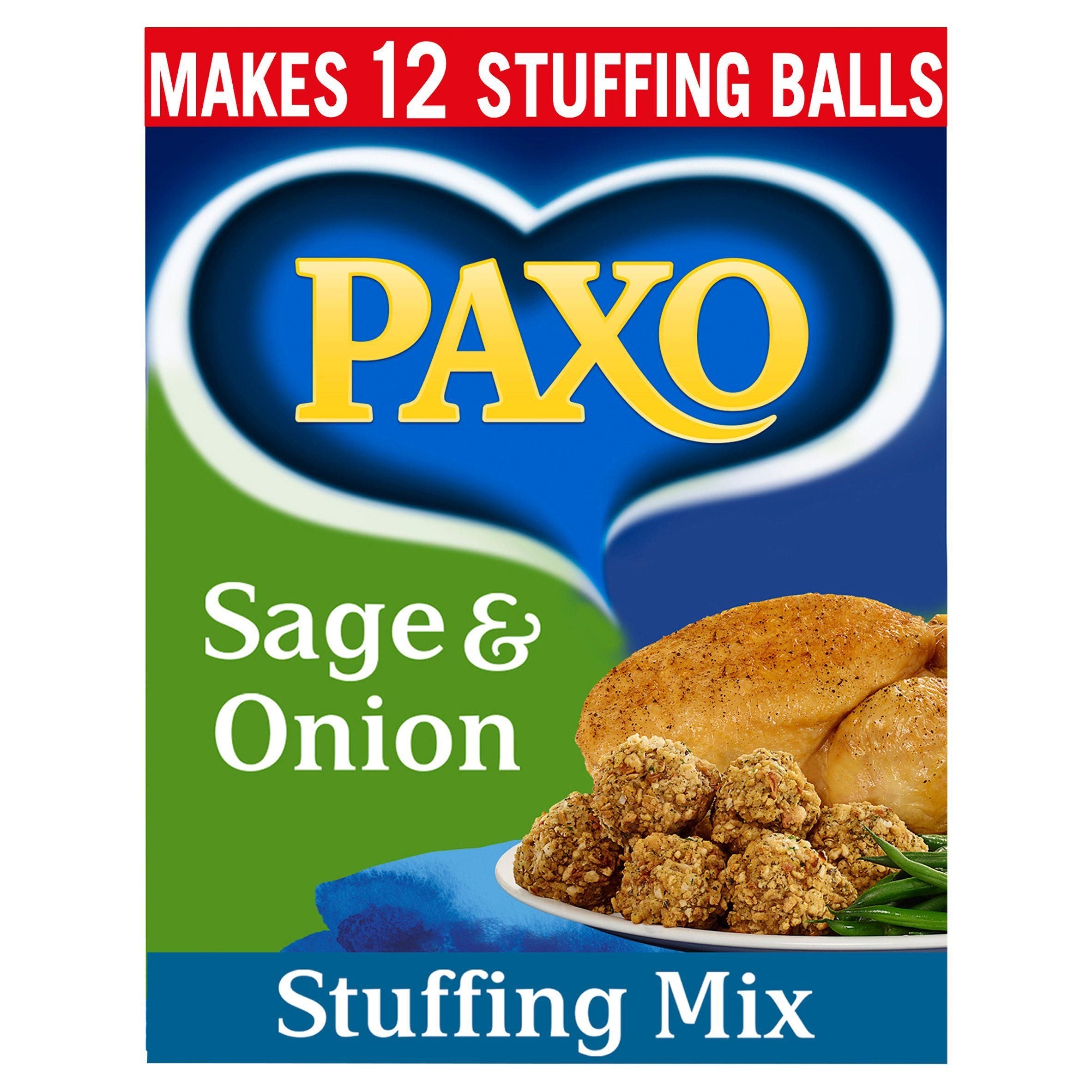 Paxo Sage &amp;amp; Onion Stuffing Mix 170g