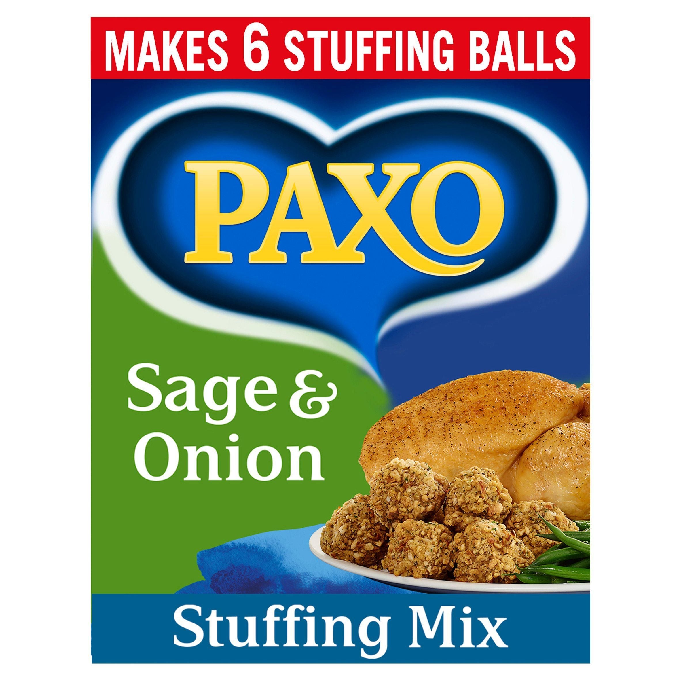 Paxo Sage &amp;amp; Onion Stuffing Mix 85g