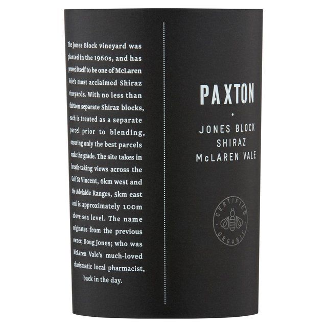 Paxton Biodynamic Single Vineyard Jones Block Shiraz   75cl