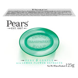 Pears Lemon Flower Bar Soap 125g