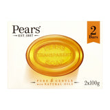 Pears Transparent Soap Pure &amp;amp; Gentle with Natural Oils 2x100g