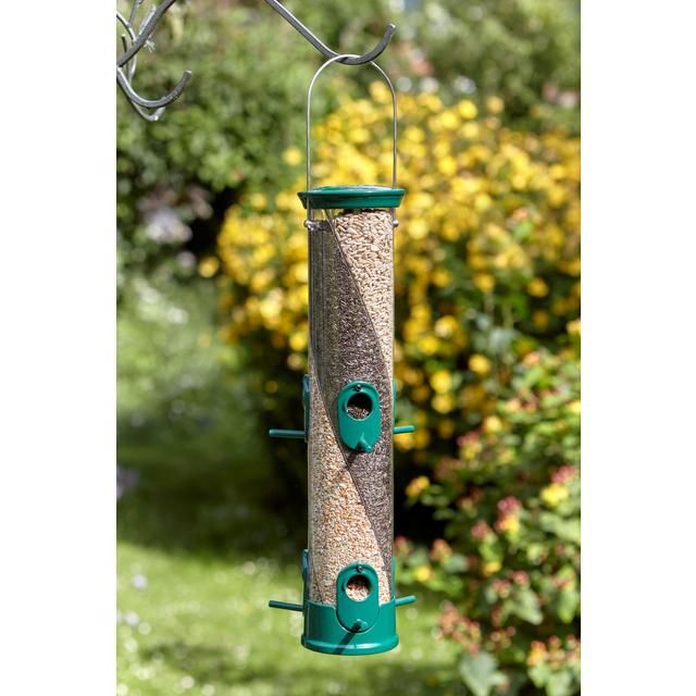 Peckish All Weather 3 Seed Twist Bird Feeder