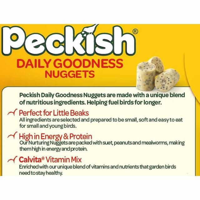 Peckish Extra Goodness Suet Nuggets For Wild Birds   1kg