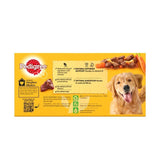 Pedigree Adult Wet Dog Food Tins Country Casseroles in Gravy    6 x 400g