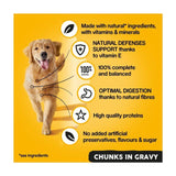 Pedigree Adult Wet Dog Food Tins Country Casseroles in Gravy    6 x 400g