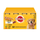 Pedigree Adult Wet Dog Food Tins Mixed in Jelly Default Title