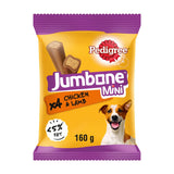 Pedigree Jumbone Mini Adult Small Dog Treats Chicken &amp;amp; Lamb 4 Chews