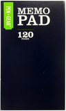 Pen &amp;amp; Gear Black Memo Pad