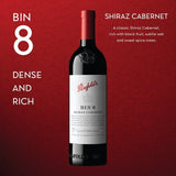 Penfolds Bin 8 Cabernet Shiraz   75cl