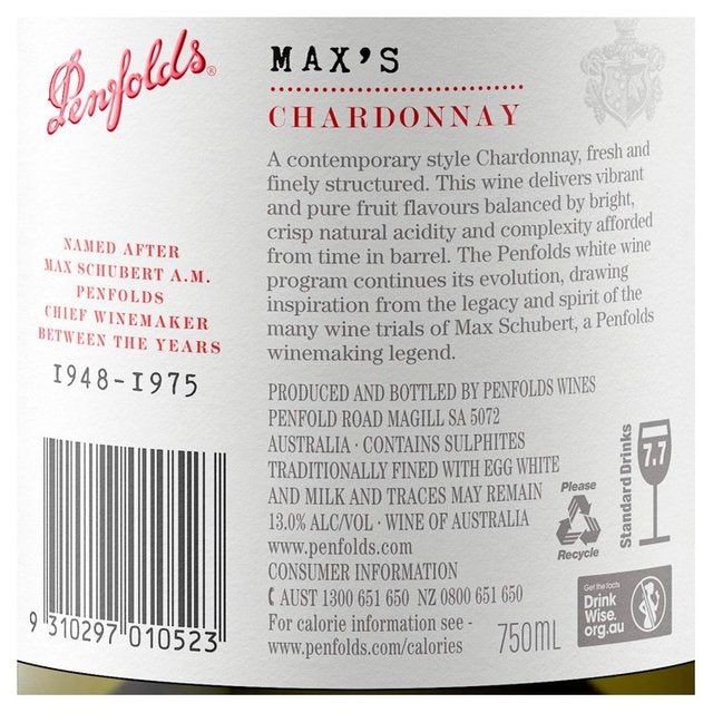Penfolds Max's Chardonnay   75cl