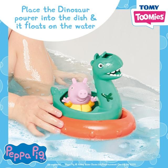 Peppa Pig Bath Floats George &amp;amp; Dino