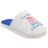 Peppa Pig Mens Daddy Slippers (9-10)