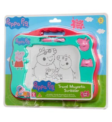 Peppa Pig Travel Magnetic Scribbler