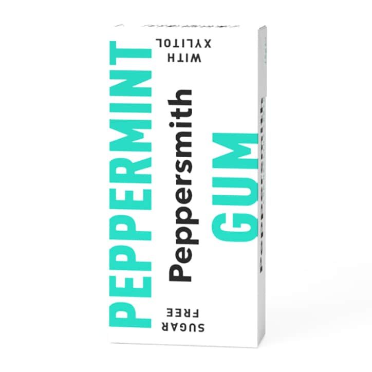Peppersmith Sugar Free Spearmint Chewing Gum 15g