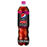Pepsi Max Cherry No Sugar Cola Bottle