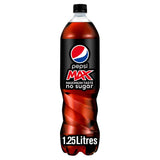 Pepsi Max No Sugar Cola Bottle