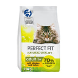 Perfect Fit Advanced Nutrition Complete Dry Cat Food Chicken &amp;amp; Turkey 2.4kg