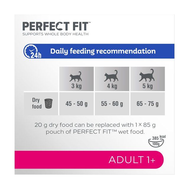Perfect Fit Cat Complete Dry Adult 1+ Salmon   2.8kg