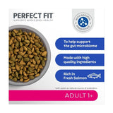 Perfect Fit Cat Complete Dry Adult 1+ Salmon   2.8kg