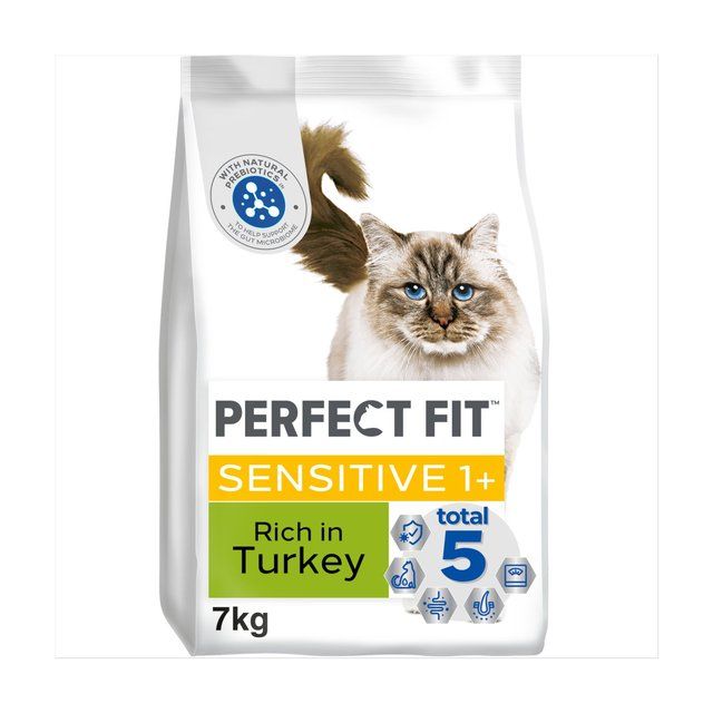 Perfect Fit Cat Dry Sensitive 1+ Turkey   7kg