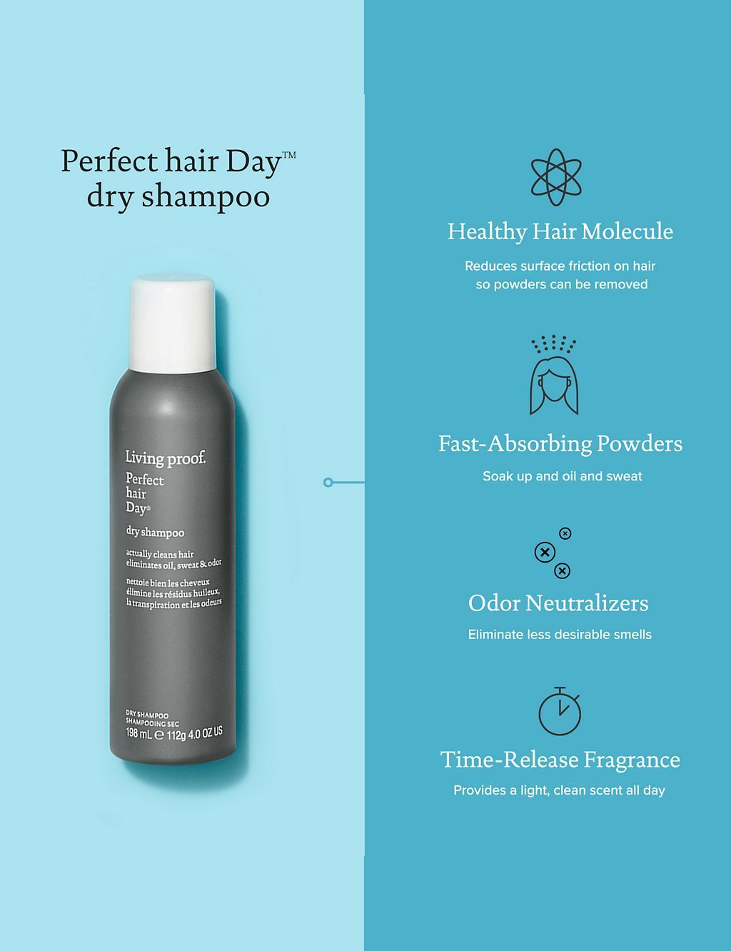 Perfect Hair Day&amp;trade; Dry Shampoo Jumbo 355ml