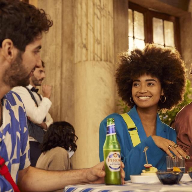 Peroni Nastro Azzurro Beer Lager Bottles   12 x 330ml