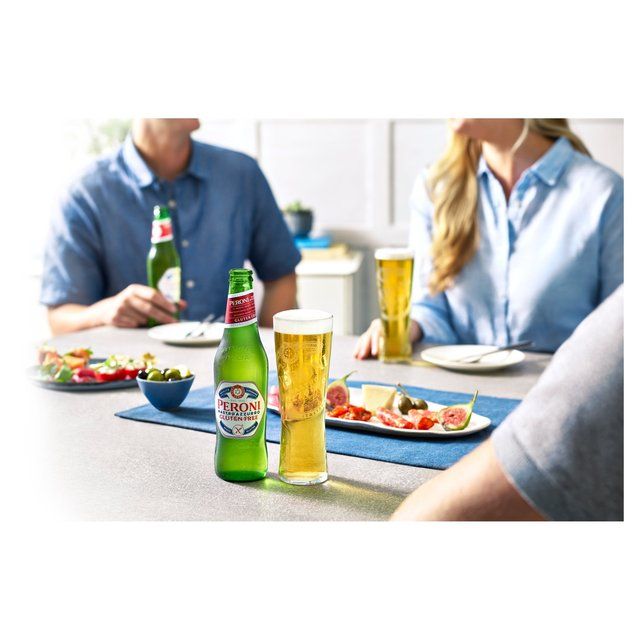Peroni Nastro Azzurro Gluten Free Beer Lager Bottles   4 x 330ml