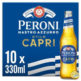 Peroni Stile Capri Beer Lager Bottles   10 x 330ml