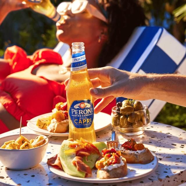 Peroni Stile Capri Beer Lager Bottles   10 x 330ml
