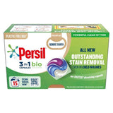 Persil 3 in 1 Laundry Washing Capsules Bio   15 per pack