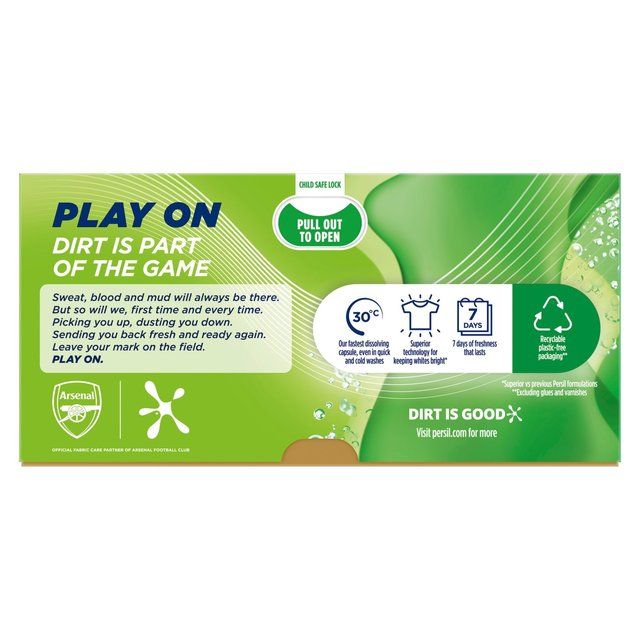 Persil 3 in 1 Laundry Washing Capsules Bio   32 per pack