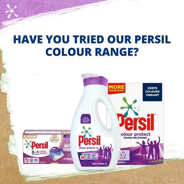 Persil 3 in 1 Laundry Washing Capsules Colour   15 per pack