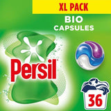 Persil Bio 3 in 1 Laundry Washing Detergent Capsules 36 Washes   36 per pack