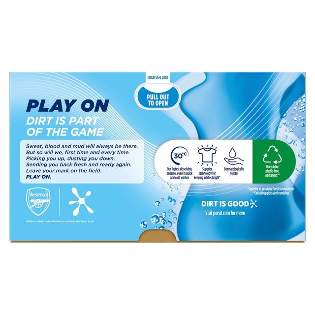 Persil Non Bio 3 in 1 Laundry Washing Detergent Capsules 36 Washes   36 per pack